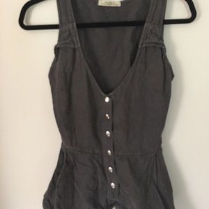 Charcoal Prairie Underground Top